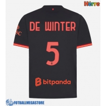 Fotballdrakt Herre AC Milan Koni De Winter #5 Tredjedrakt 2026-27 Kortermet